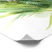 Poster Joyeux Panier d'oeufs de Pâques vacances (Coin)