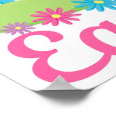 Poster Joyeux Pâques Belle Religieuse (Coin)