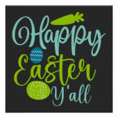 Poster Joyeux Pâques. Pâques (Devant)