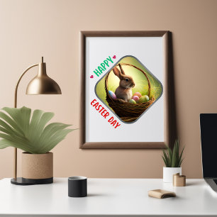 Poster Joyeux Pâques - Traditions