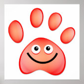 Poster Joyeux Paw (Devant)