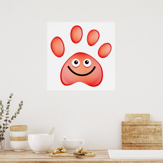 Poster Joyeux Paw (Cuisine)