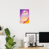 Poster Joyeux Petit Oiseau (Bureau à domicile)