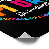 Poster Joyeux Pi Day Pie Funny Math Enseignant Enseignant (Coin)