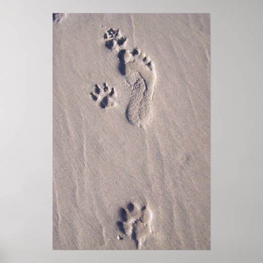 Poster Joyeux pied (Devant)