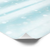 Poster Joyeux pingouin tenant un coeur (Coin)