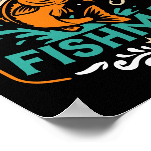 Poster Joyeux Poissons B Poisson Noël Doux moche Noël (Coin)