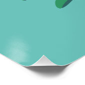 Poster Joyeux poulpe de Noël (Coin)