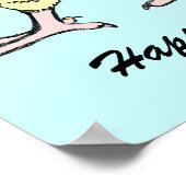 Poster Joyeux poussin (Coin)