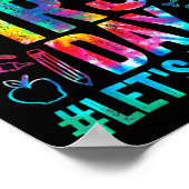 Poster Joyeux Premier Jour Faisons-nous cet Bienvenue à S (Coin)