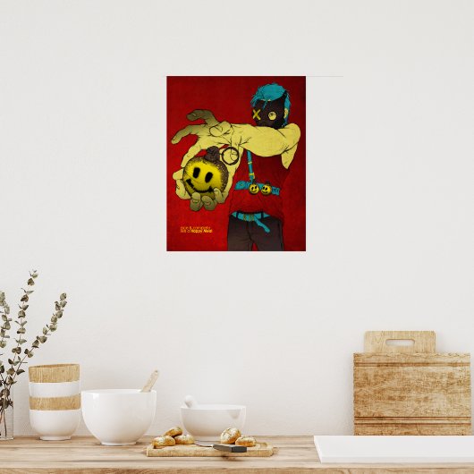 Poster Joyeux repas (Cuisine)