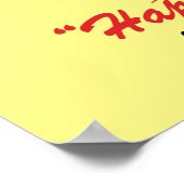 Poster Joyeux Rickmas et Joyeuses Fêtes Humaines (Coin)