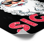 Poster Joyeux Rizz Mas Sigmas Funny Père Noël (Coin)