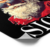 Poster Joyeux Rizzmas Sigmas - Noël Noël Noël Père Noël (Coin)