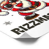 Poster Joyeux Rizzmas Sigmas Skibidi Rizzmas Noël Riz (Coin)