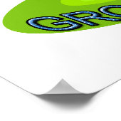 Poster Joyeux soleil de la Journée des marmottes (Coin)