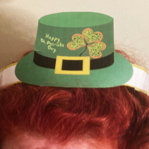 Poster Joyeux St. Patrick's Day Leprechaun Casquette papi