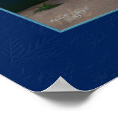 Poster Joyeux Sukkot Hébreu Anglais Bible Verse Sukkah Ar (Coin)