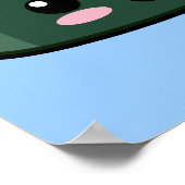 Poster Joyeux Sushi Saumon (Coin)