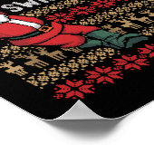 Poster Joyeux Swishmas Basketball Laid Noël Hommes (Coin)