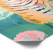 Poster Joyeux tigre (Coin)