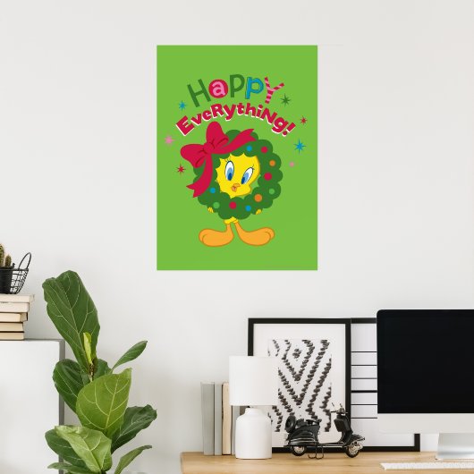 Poster Joyeux tout (Bureau à domicile)