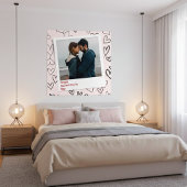 Poster Joyeux Valentines Jour Moderne Design Romantique P