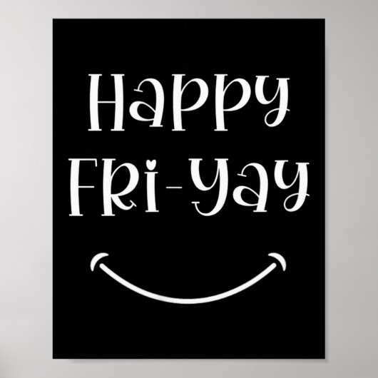 Poster Joyeux Vendredi Fri-yay Amoureux de l'Amusement Pr (Devant)