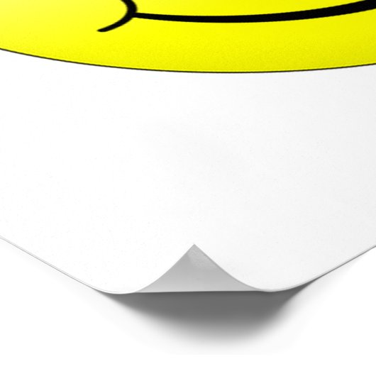 Poster Joyeux visage (Coin)