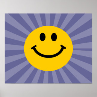 Poster Joyeux visage