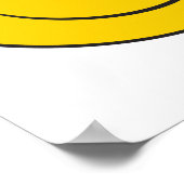 Poster Joyeux visage classique (Coin)