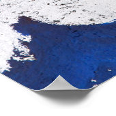 Poster Joyeux visage du soleil souriant (Coin)