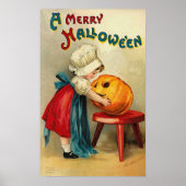 Poster Joyeux voeux d'Halloween (Devant)