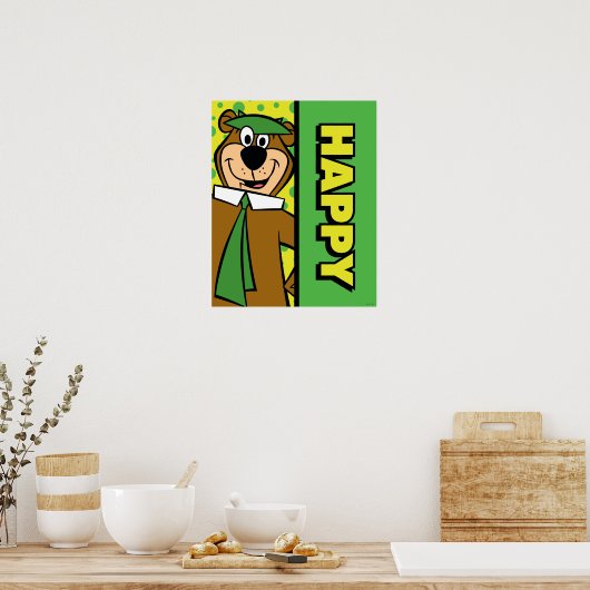Poster Joyeux Yogi Bear (Cuisine)