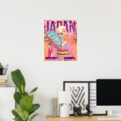 Poster Joyful au Japon Small (Bureau à domicile)