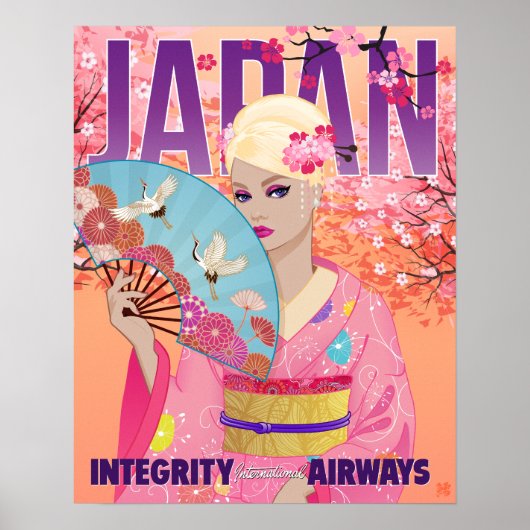 Poster Joyful au Japon Small (Devant)