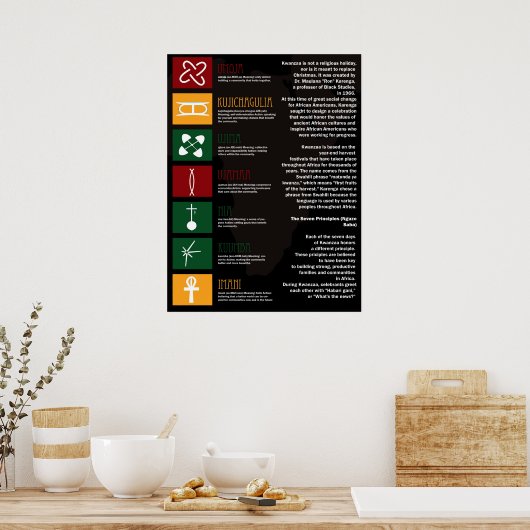 Poster Joyous Kwanzaa (Cuisine)