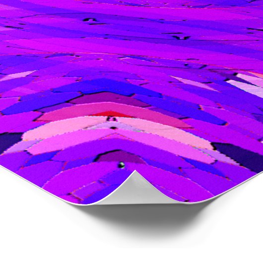 Poster Joys pourpres.... (Coin)