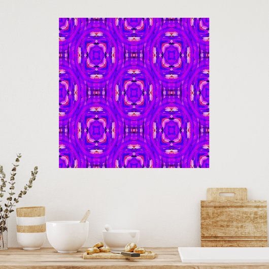 Poster Joys pourpres.... (Cuisine)