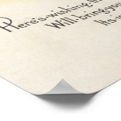 Poster JoysWitch d'Halloween en chambre (Coin)