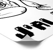 Poster J'peux Pas J'ai Boxe - Boxe Cadeau Jersey (Coin)