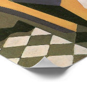 Poster Juan Gris - Arlequin avec table (Coin)