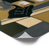 Poster Juan Gris - Broyeur de café (Coin)