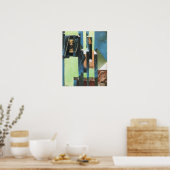 Poster Juan Gris - Guitare (Cuisine)