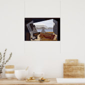 Poster Juan Gris La Fenêtre Ouverte (Cuisine)