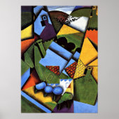Poster Juan Gris - Paysage avec maisons à Ceret (Devant)