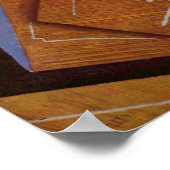 Poster Juan Gris - Still Life with Bordeau Winde (Coin)