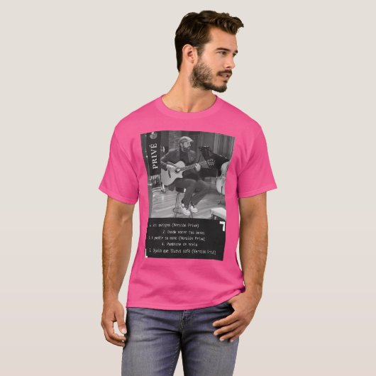 Poster Juan Luis Guerra Priv Album Zanger Tshirt J (Voorkant volledig)