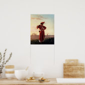 Poster Juan Manuel Blanes Mazorquero (Cuisine)