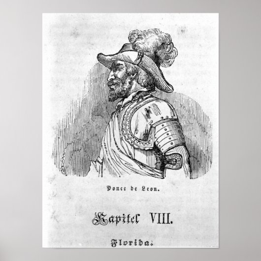 Poster Juan Ponce de Leon (Devant)